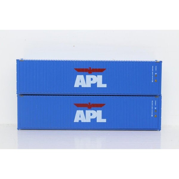 Jacksonville Terminal 40 ft. N APL High Cube Container - Pack of 2 JTC405107